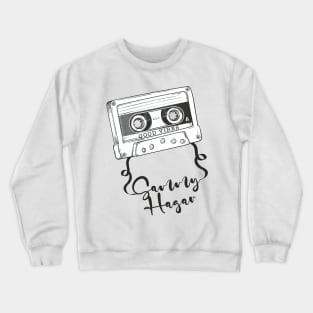 Good Vibes Sammy Hagar // Retro Ribbon Cass Crewneck Sweatshirt